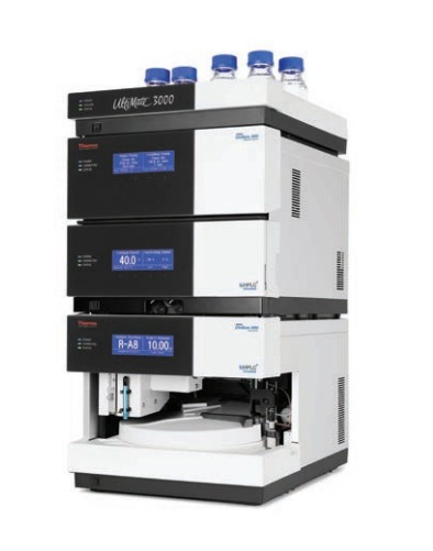 Valens Labs Black Lab Equipment Thermo Scientific UltiMate HPLC System for cannabinoid analysis